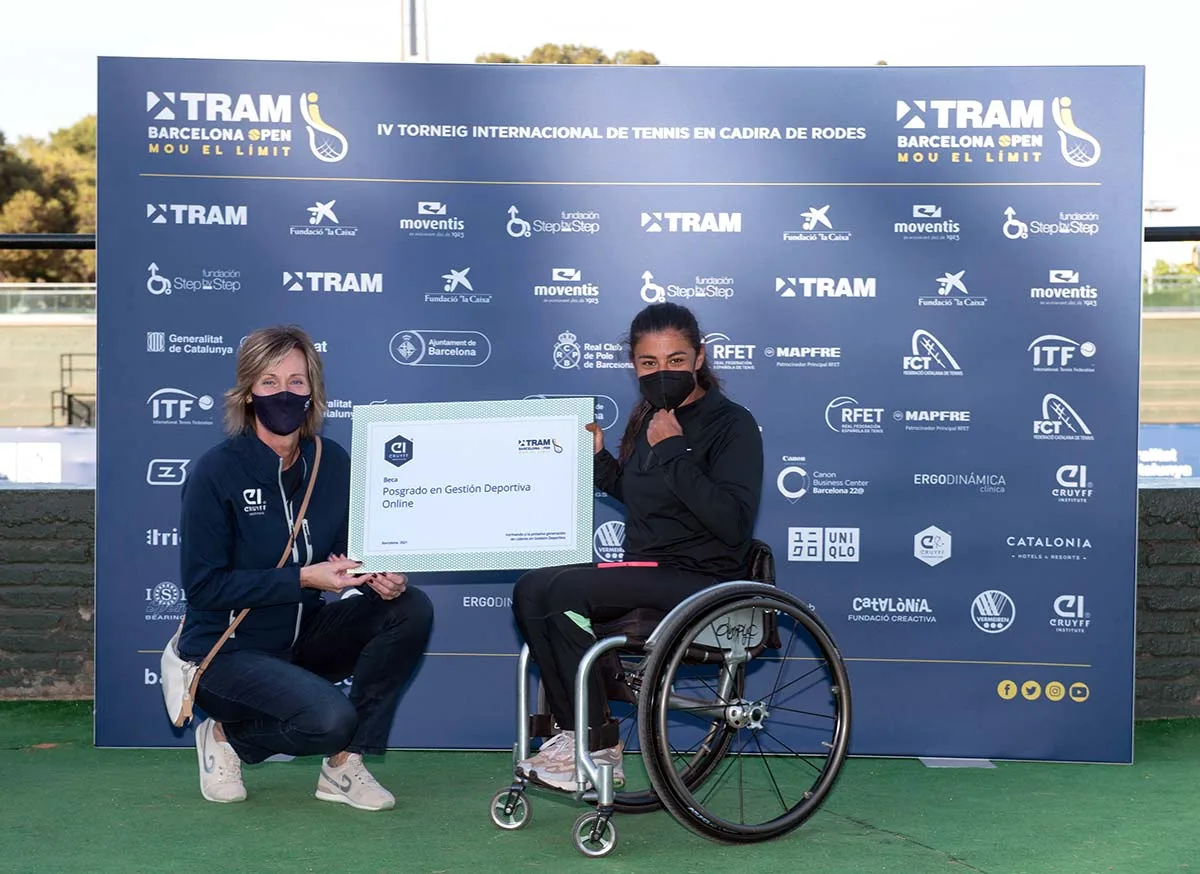 Johan Cruyff Institute remains committed to the TRAM Barcelona Open 2021