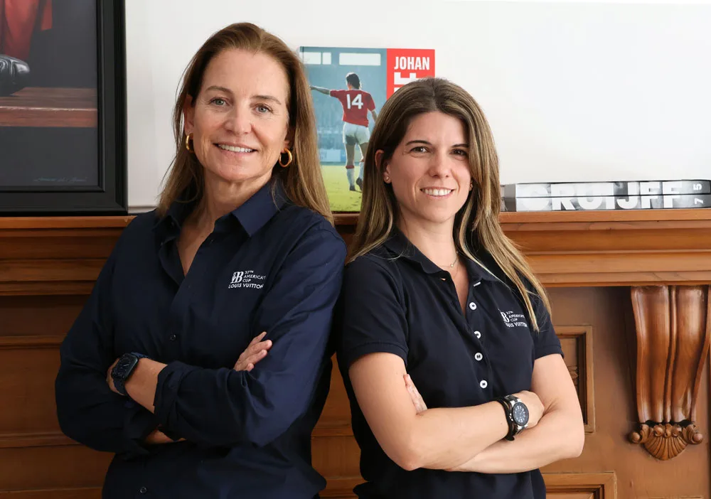 The Organization of the Louis Vuitton 37th America's Cup: Interview with Elisabeth Op de Beeck Roosens and Carlota Artigas
