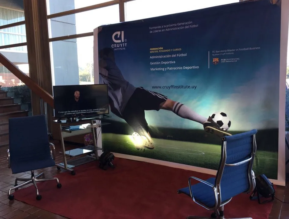 Johan Cruyff Institute repeats at Expo Fútbol Uruguay