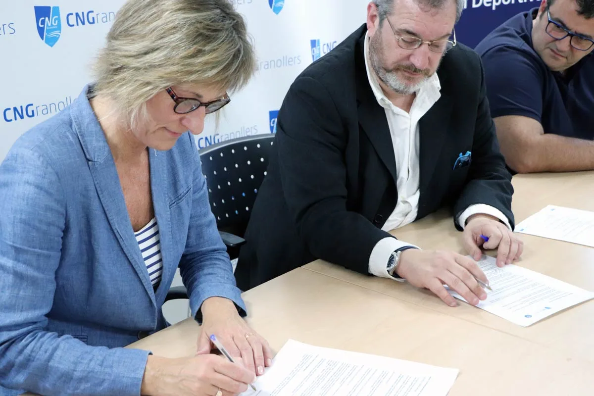 Club Natació Granollers and Johan Cruyff Institute together for academic training
