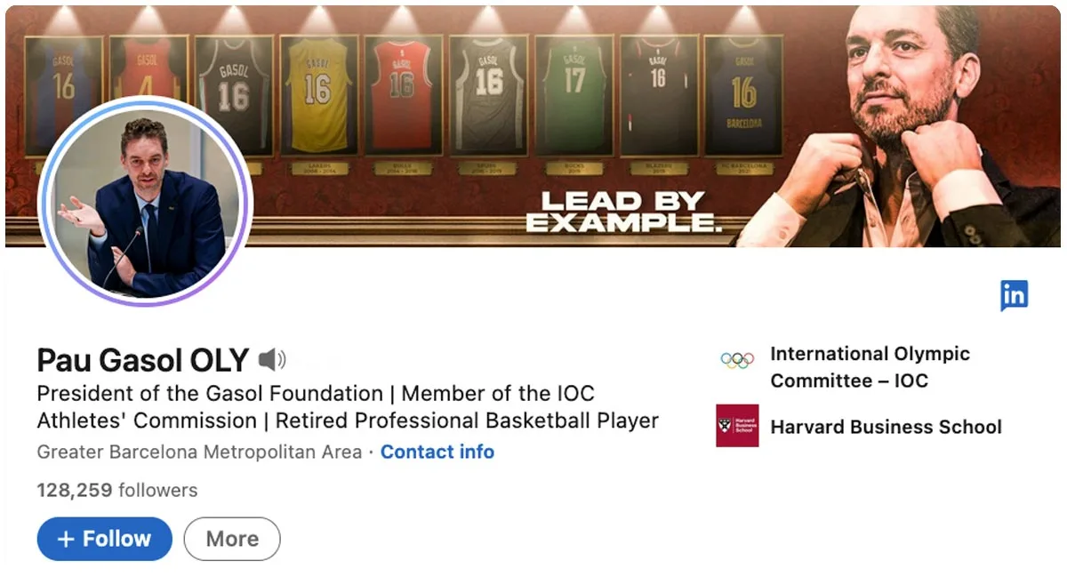 Networking for athletes on Linkedin, an area where they are still amateurs