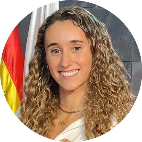Berta Ferreras, deportista del CAR Sant Cugat becada por Johan Cruyff Institute.