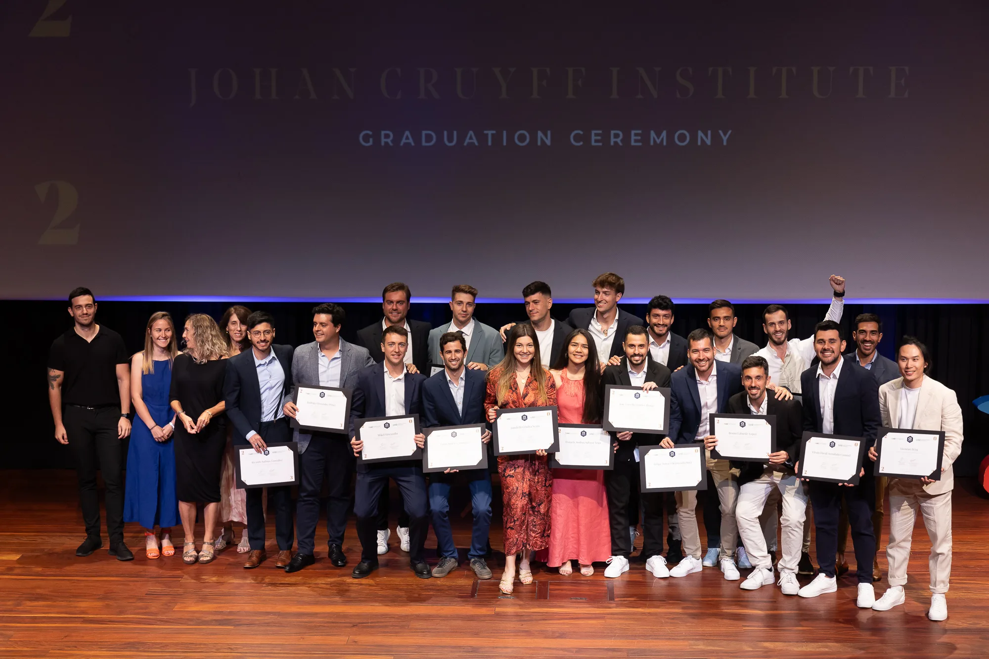 Olympic spirit at Johan Cruyff Institute's 2023 graduations