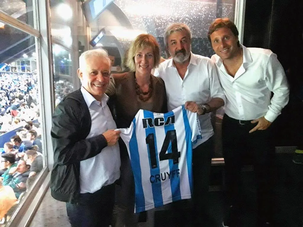 Racing Club elige a Johan Cruyff Institute para la formación académica de sus jugadores