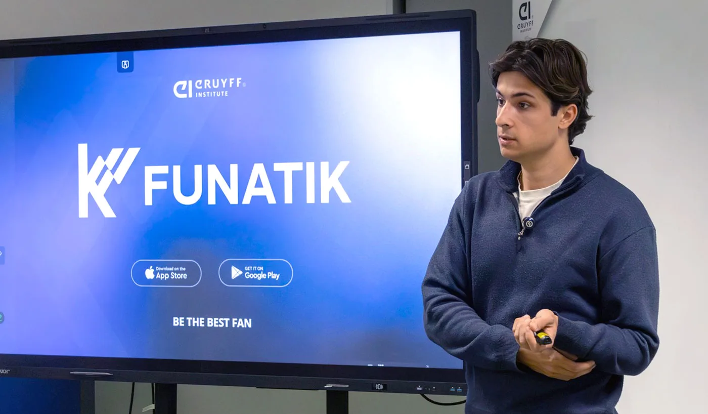 “En Johan Cruyff Institute me ayudaron a pensar estratégicamente qué vale la pena a nivel de negocio”
