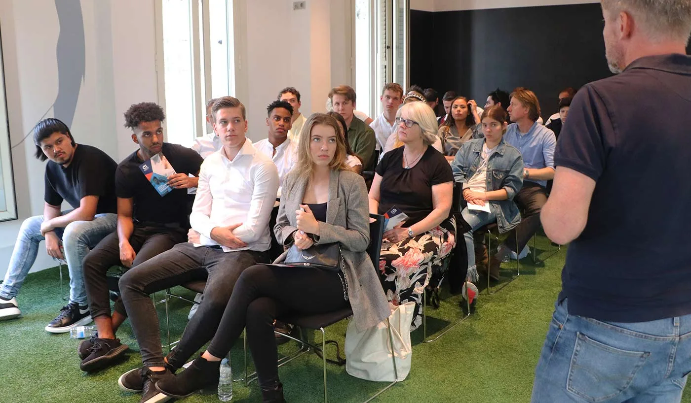 Amsterdam University of Applied Sciences visits Johan Cruyff Institute