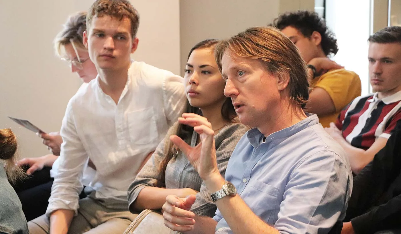Amsterdam University of Applied Sciences visits Johan Cruyff Institute