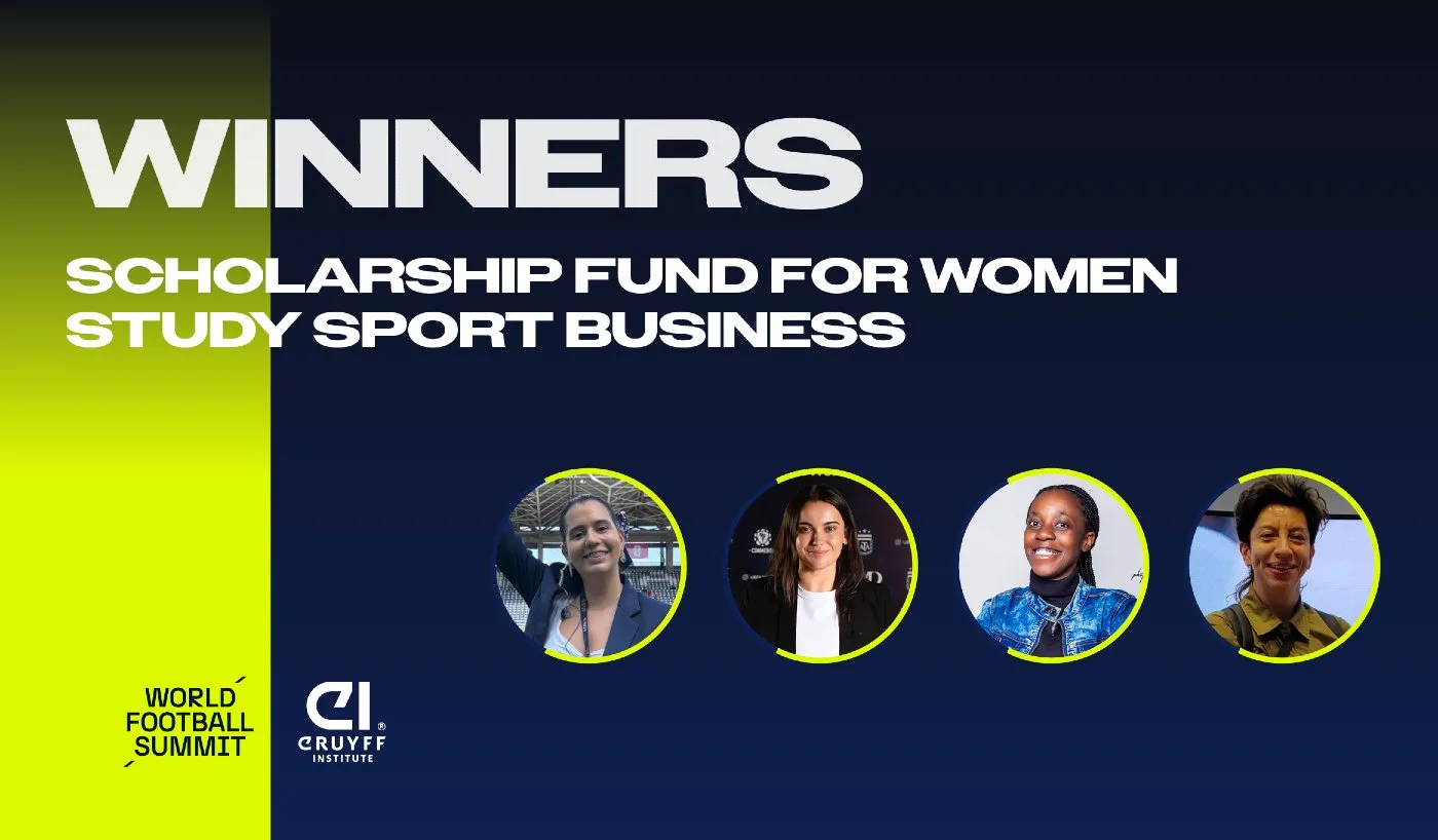 Johan Cruyff Institute and World Football Summit announce scholarship recipients
