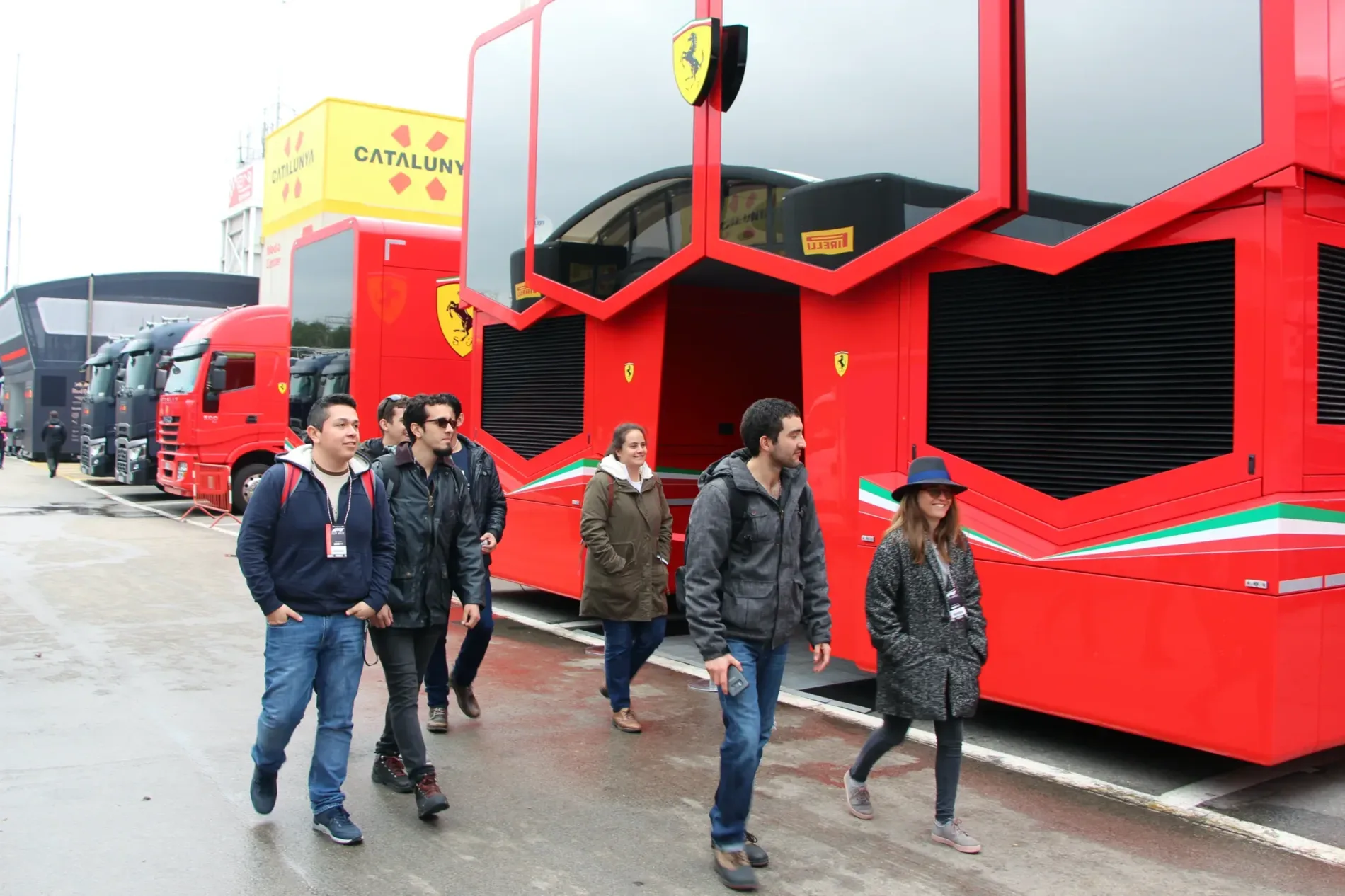 Circuit de Catalunya student's visit. Johan Cruyff Institute.